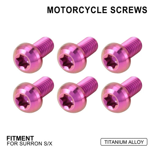 Titanium Bolt Kit Surron Light Bee X Ultra Bee Talaria MX4 MX3 Grade 5