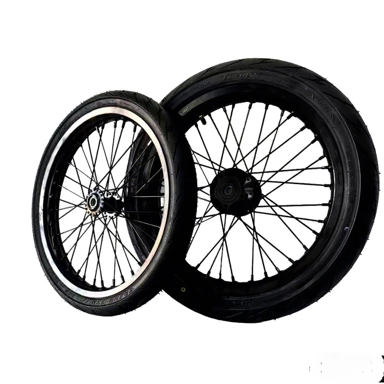 Chrome Supermoto  Wheels for surron lbx talaria x3 mx3 mx4