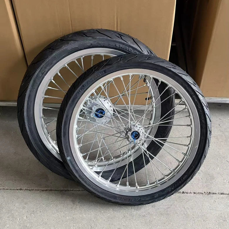 Chrome Supermoto  Wheels for surron lbx talaria x3 mx3 mx4