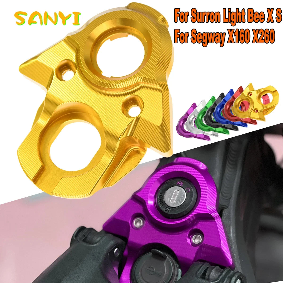 For Surron Light Bee X  Ignition Key Case Mount Cover